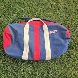Polaris Gear Duffle Bag Zip Closure Shoulder Strap Vintage